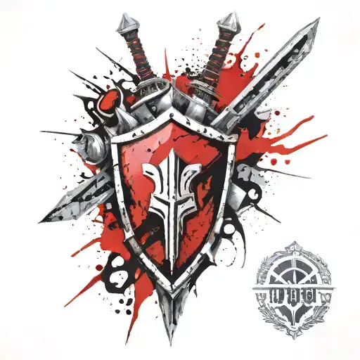 Spartan Sword And Shield