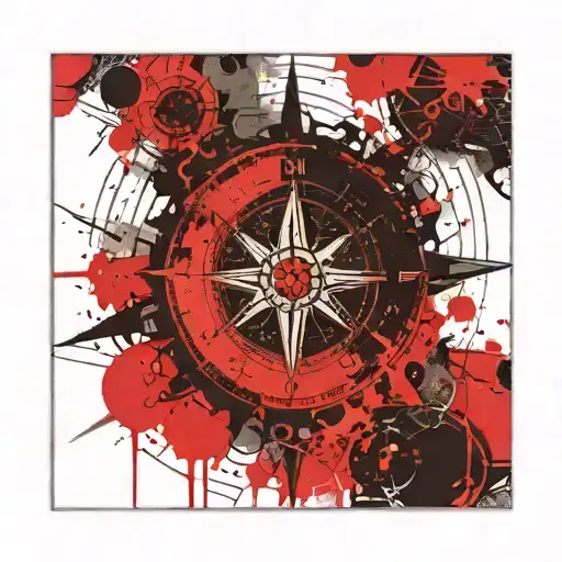 Compass Leading To Pennsylvania From Nc