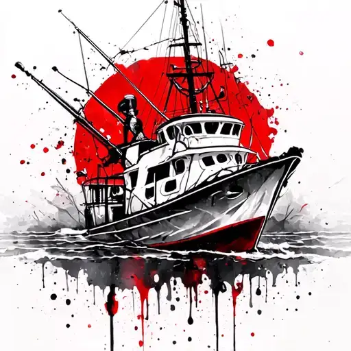 Commercial Fishing Scene