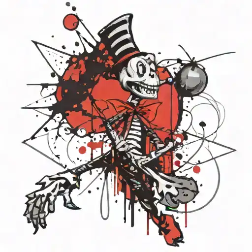 Jiminy Cricket Black And White