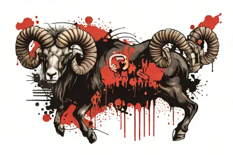 Ram With Machine Gun