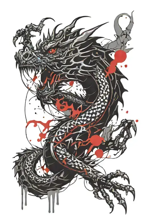 Black Dragon Wrapped