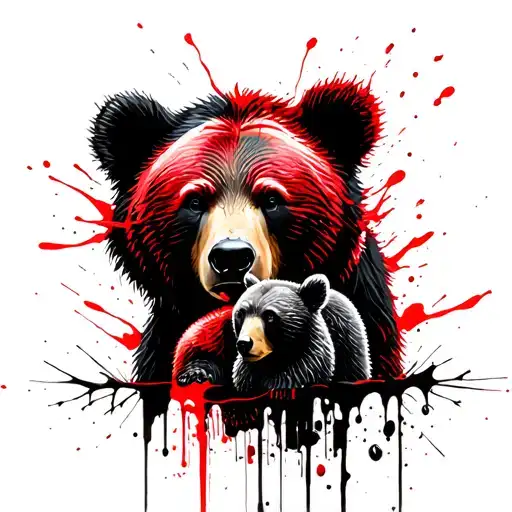 Mama Bear And Baby Bear