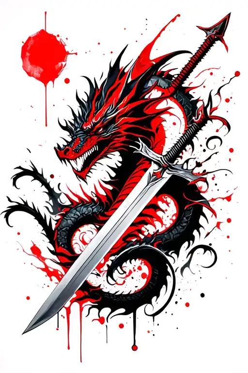 Dragon And Sword