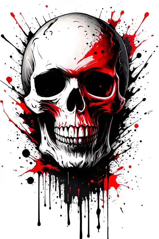Skull Creepy