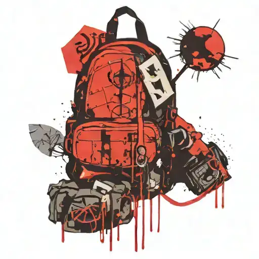 Backpack With Bajoran Symbol Incorporated