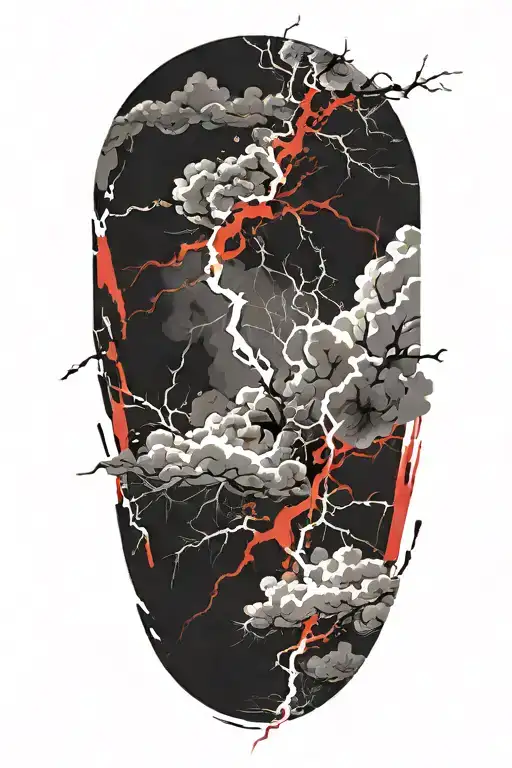 Lightning Storm Clouds