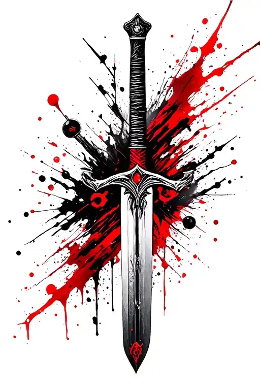 Blackwork Sword
