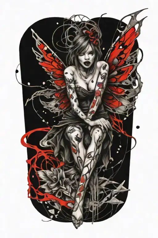 Screaming Crying Fairy