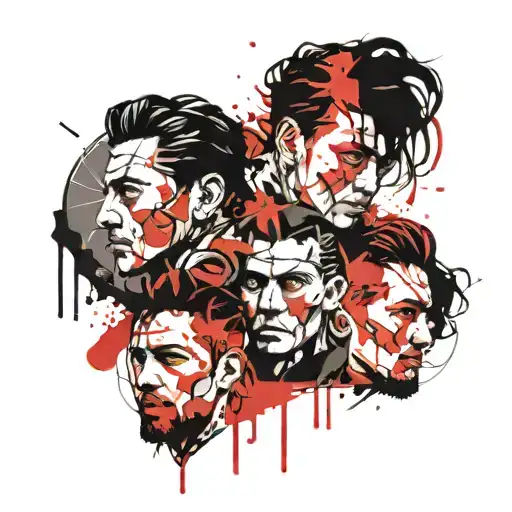 Friends Tattoo Design