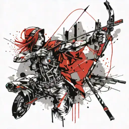 Sagittarius Archer Shooting