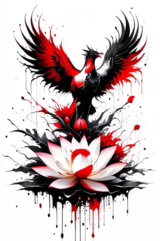 Phoenix Rising Lotus Flowers