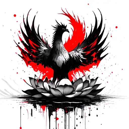 Phoenix Rising Lotus Flowers
