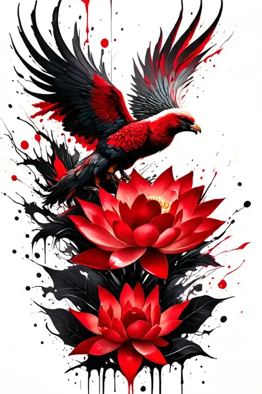 Phoenix Rising Lotus Flowers