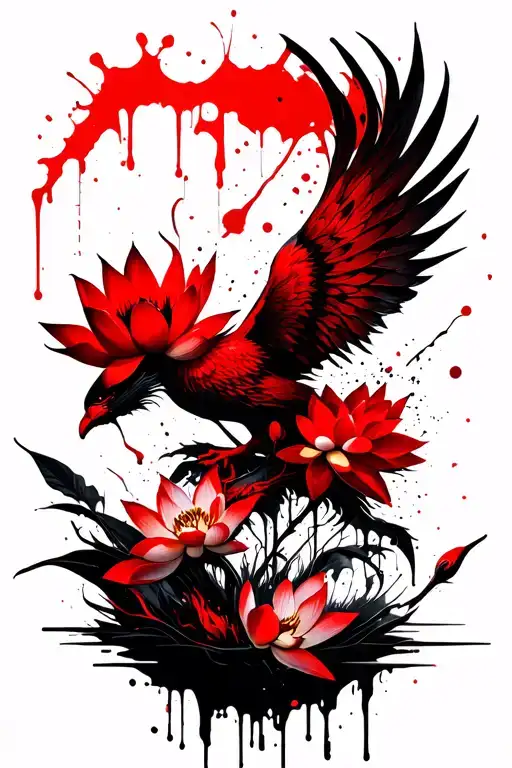 Phoenix Rising Lotus Flowers
