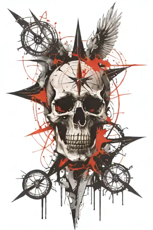 Skull And Compass