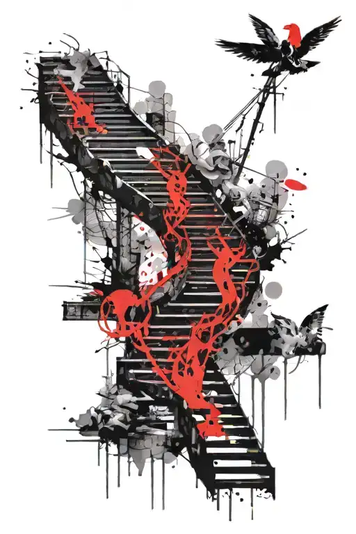 Stairway Leading To Heaven