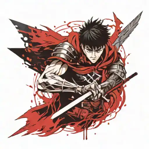 Berserk Guts Anime Berserk