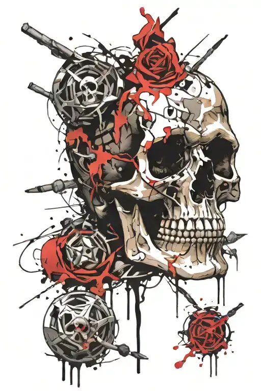Skull Surrounded