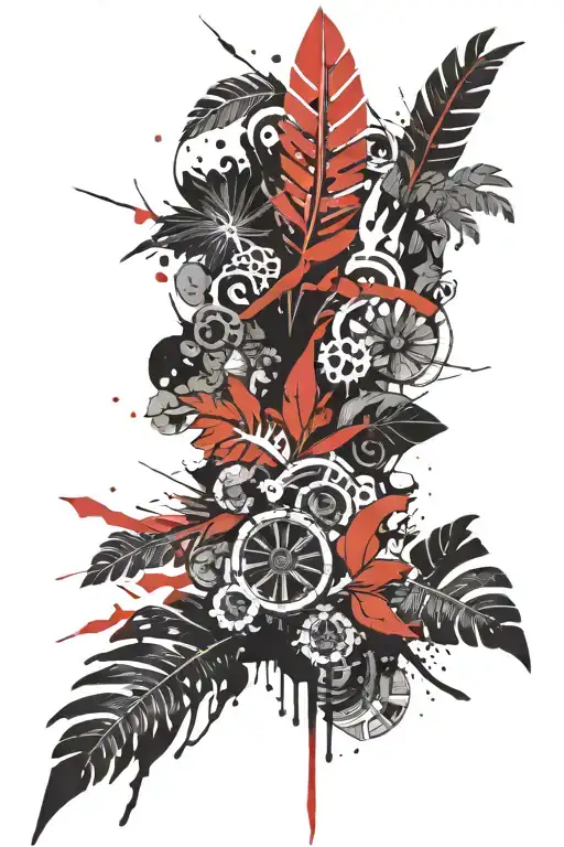 Hawaiian Tribal Design