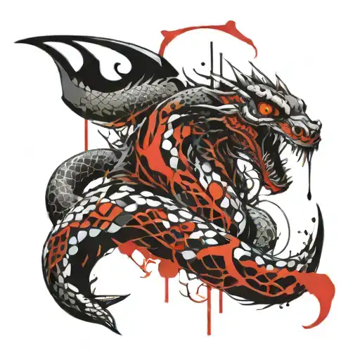 Triskel Symbol Snake Warrior Stronger Bodybulding