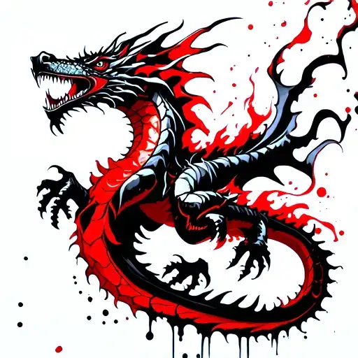 Dragon Breathing Fire