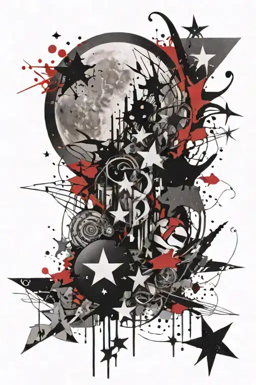 Turkish Moon And Star