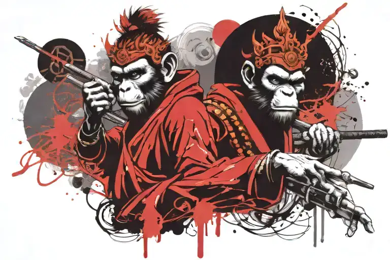 Monkey King Reached Buddhahood