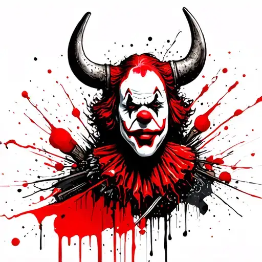 Clown Viking Warrior