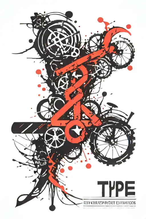 Type One Diabetic Symbol Intertwined With Celiac Disease