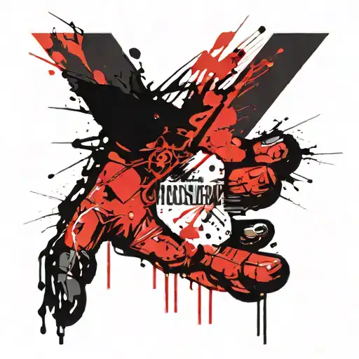 Quote Hand Tatoo Design