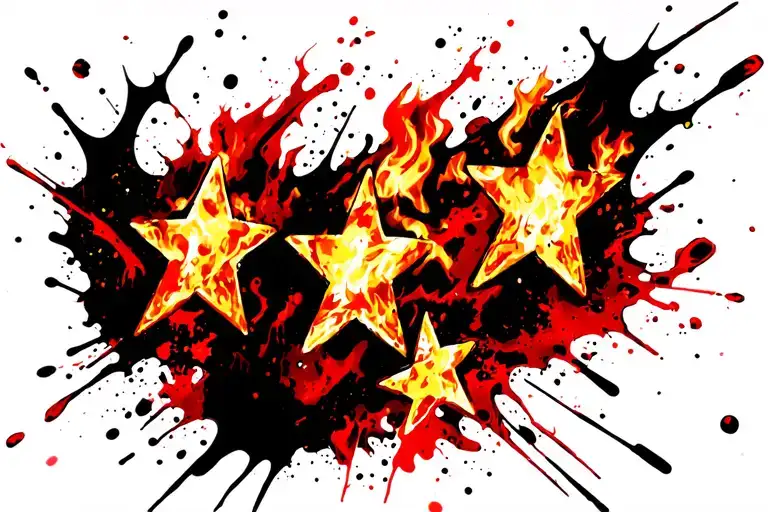 Fire With Stars Exploiting By The Part