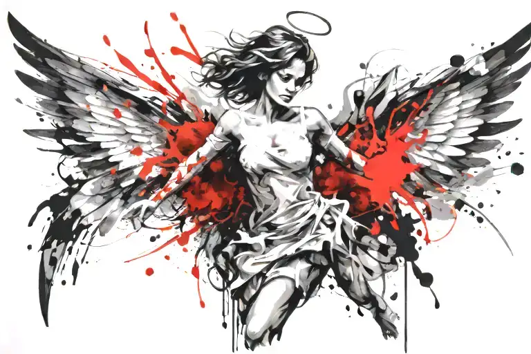 Angel Descending From Heaven