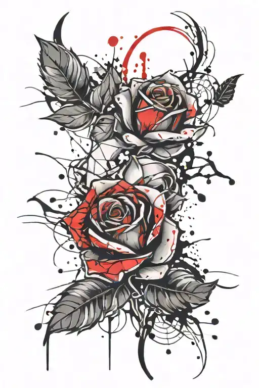 Rose With Intricate Details