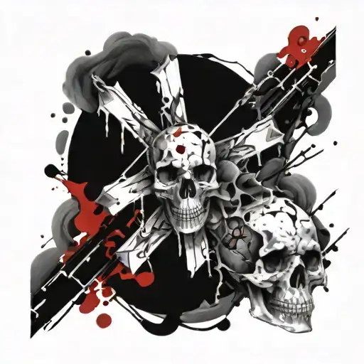 Cross And Skull