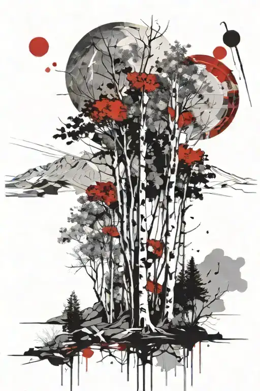 Aspen Trees Mountain Planet Trail