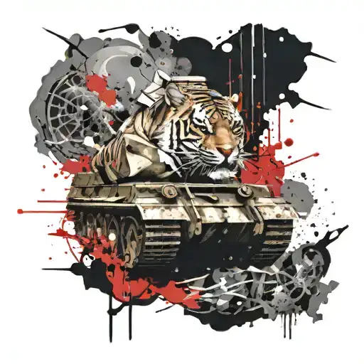 World War 2 King Tiger Fighting