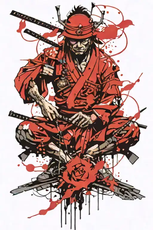Meditating Samurai