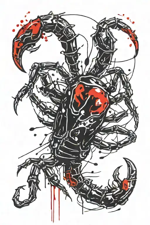 Blood Scorpio Zodiac Sign