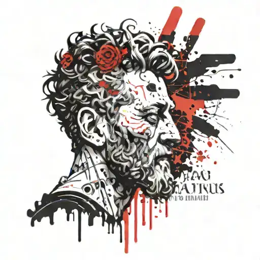 Marcus Aurelius Quote 'What Stands