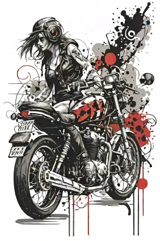 Motorcycle Freedom Women
