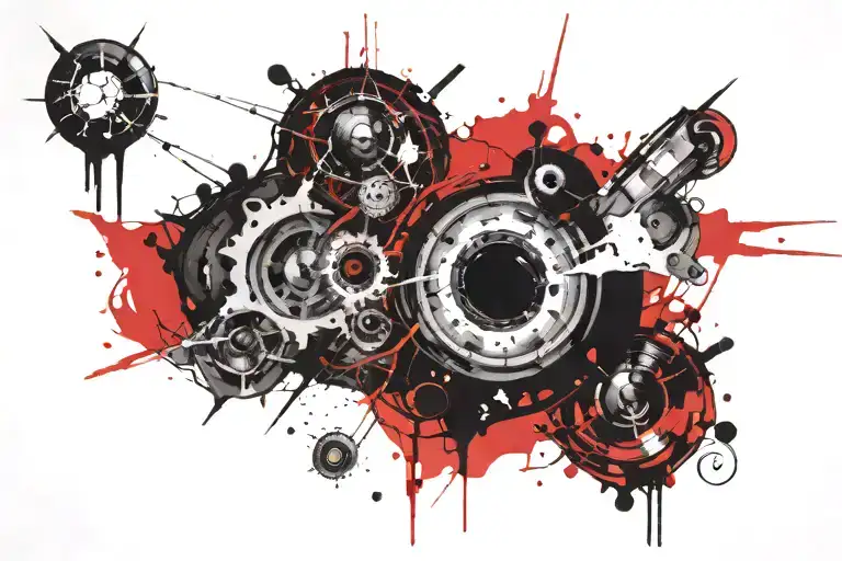 A Black Hole Inside And A Singularity