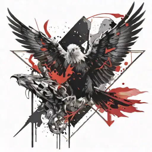 Harry Potter Phoenix And Triangle