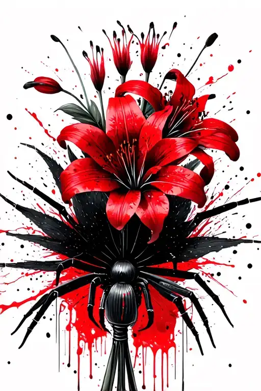 Bouquet Of Red Spider Lily