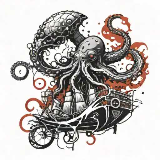 Kraken Attacking