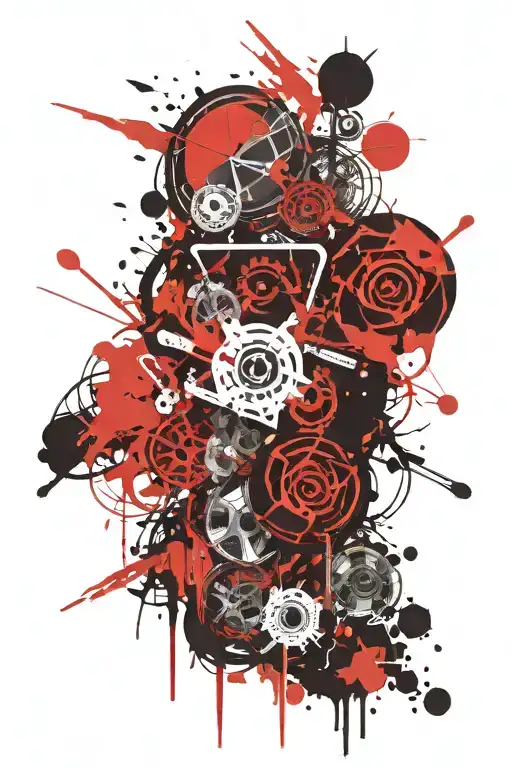 The Bottom Of The Background Is Drawn