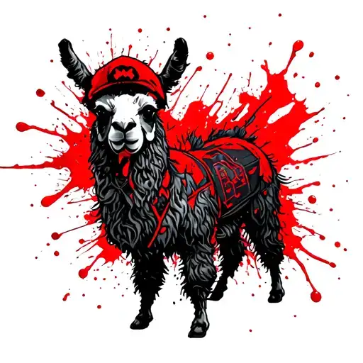Llamas And Mario Dark Souls
