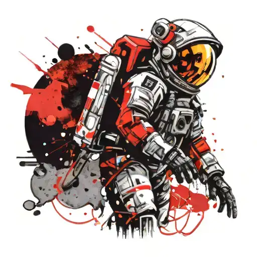 Space With Astronaut