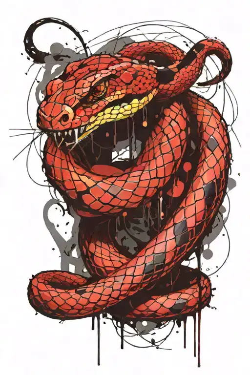 Coiled Snake