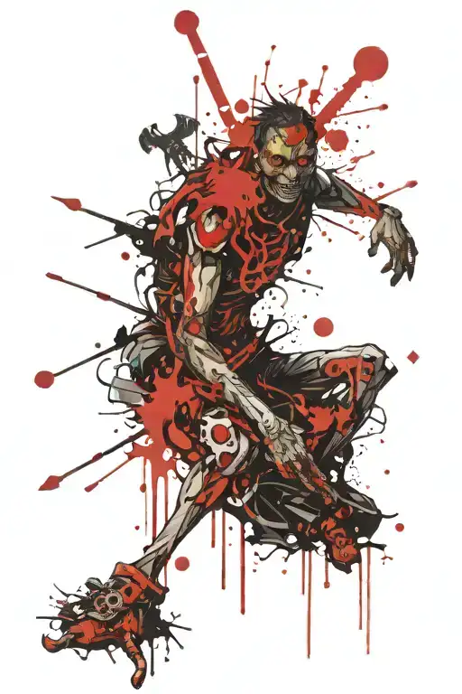 Beelzebub Surrounded By A Dark